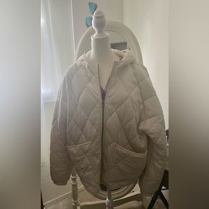 Quilted oversized jacket size LG